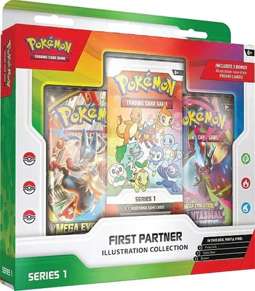 First Partner Illustartion Collection Blister First Edition Mega Evolution
